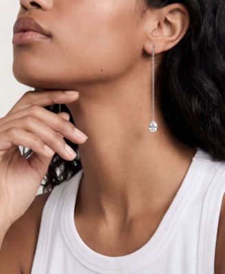 Barely There Crystal Dangle Earrings