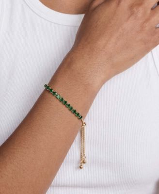 Adjustable Dainty Crystal Bracelet