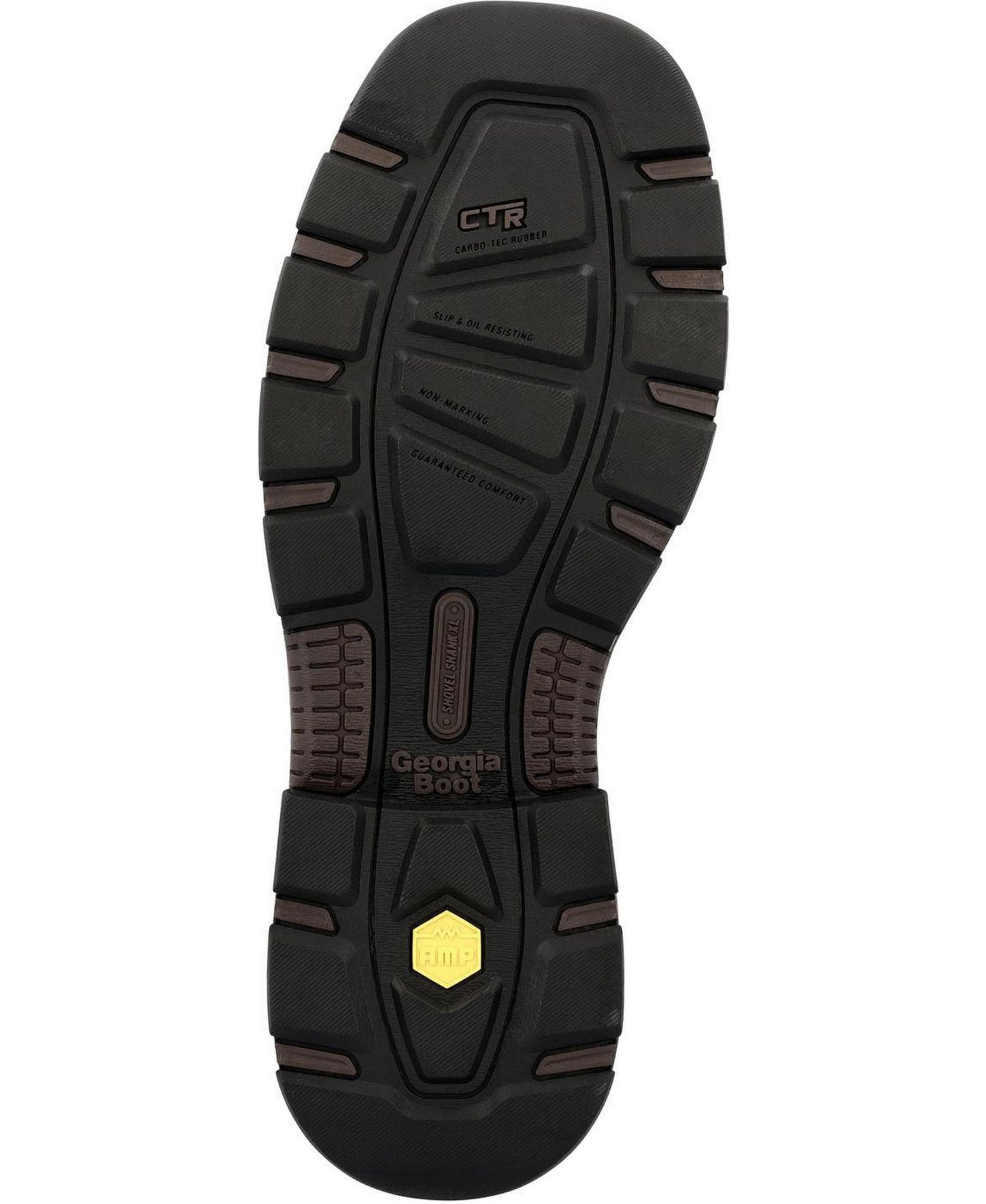 Мужские ботинки GEORGIA BOOT Carbo-Tec FLX 11" Pull-On Work Boot, цвет: Коричневый — фото 2
