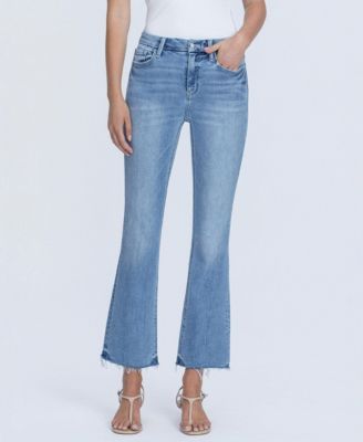 Women's High Rise Kick Flare Jeans