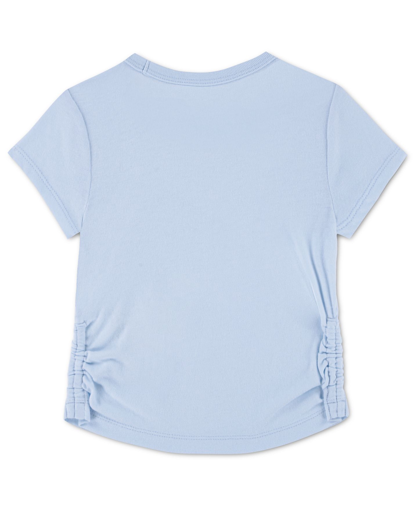 Футболка abercrombie kids Gingham Bow Classic Short-Sleeve T-shirt для девочек-малышей, цвет: Синий — фото 2