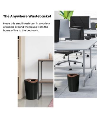 2-Pack 2 Gallon Small Round Trash Cans with Open Top