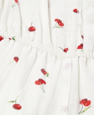 Toddler Girls' 2T-5T Crewneck Romper