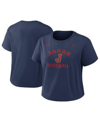 Women's Navy Japan Baseball 2026 World Baseball Classic Modern T-Shirt