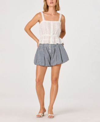 Women's Margeen Flared High-Rise Shorts