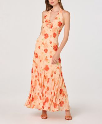 Women's Yasmeen Halter Neck Printed Dress