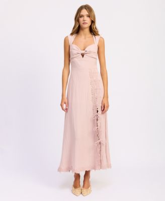 Women's Tailored Megan Sweetheart Neck Maxi Dress