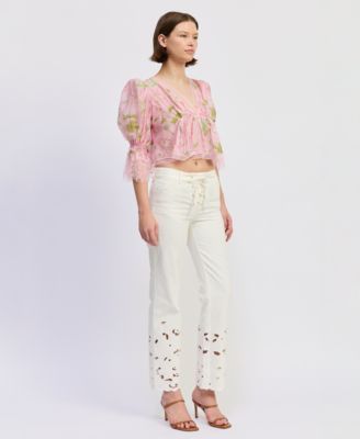 Women's Mid-Rise Flared Bootcut Jeans