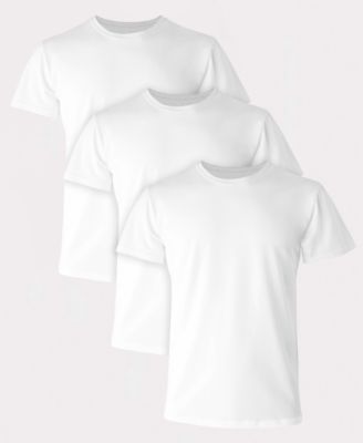 Men's Ultimate Crewneck Comfort Fit Undershirt, 3-Pack