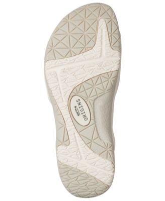 Women's Sylo Perforated Leather Flat Sandals