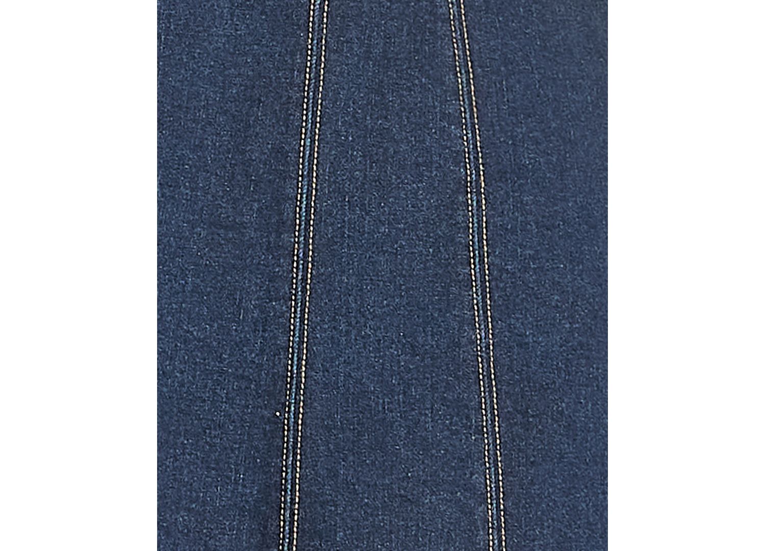 Juniors' Denim Strapless Mini Dress