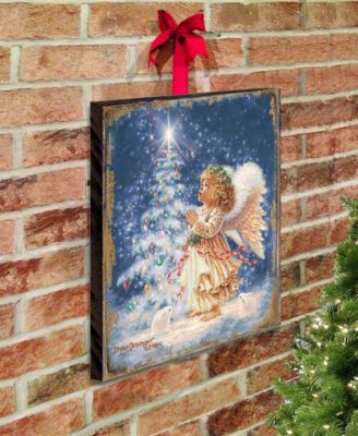 American Angel Handcrafted Wall Home Decor, 12" x 9"