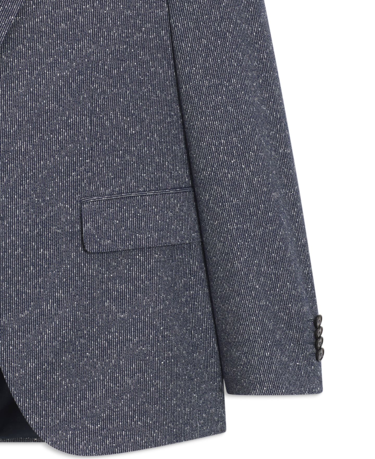Мужские комплекты Hugo Boss Stretch Bouclé Two-Piece Regular-Fit Suit, цвет: Тёмный синий — фото 6