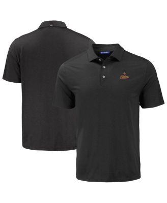 Men's Black Houston Astros Coastline Epic Comfort Eco Polo Shirt