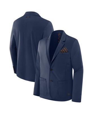 Men's Navy Chicago Bears Man-In-Motion Blazer