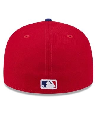 Men's Red/Royal Philadelphia Phillies 2026 Spring Training Low Profile 59FIFTY Fitted Hat