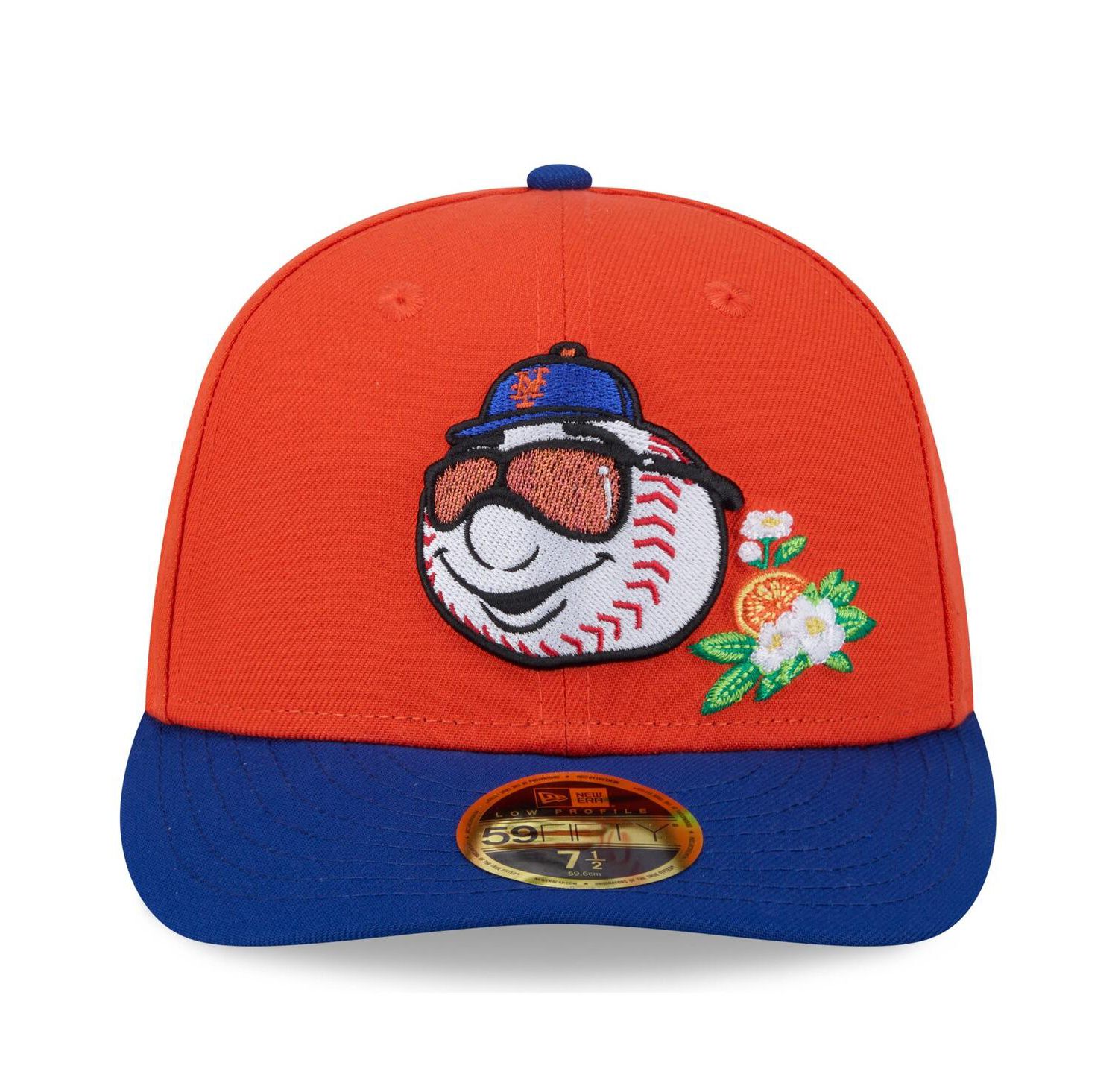 Men's Orange/Royal New York Mets 2026 Spring Training Low Profile 59FIFTY Fitted Hat