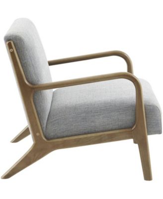 Novak 27"W Mid-Century Modern Accent Armchair