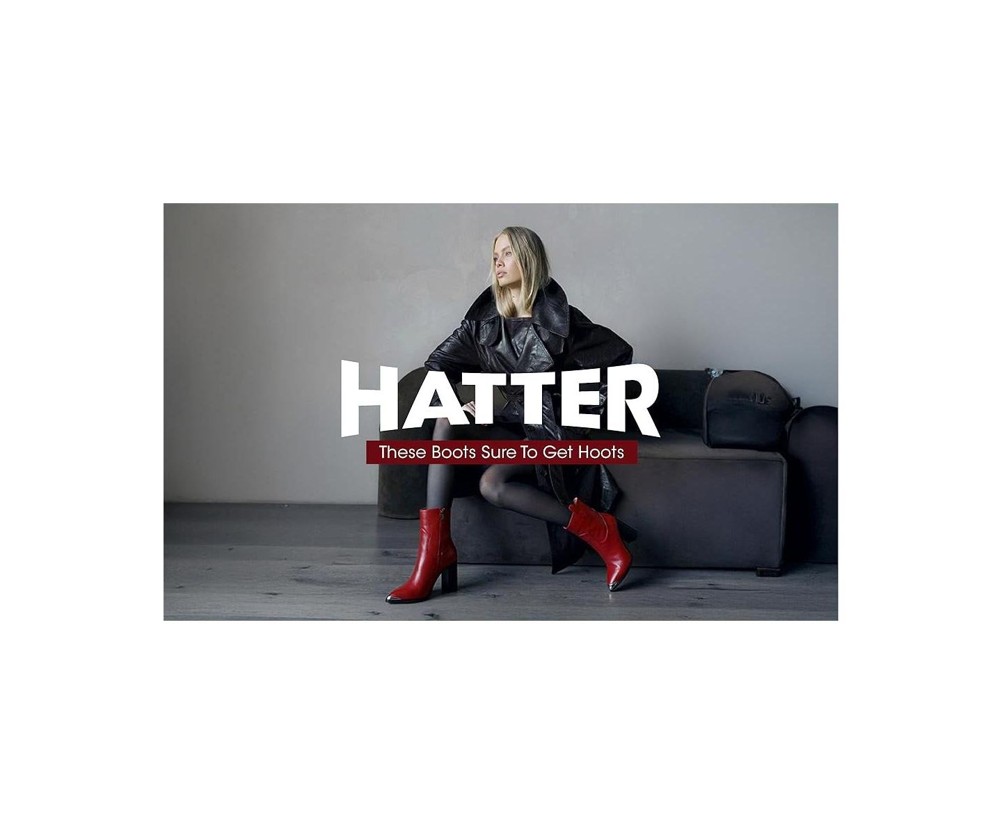 Женские ботинки London Rag Hatter Pointed Toe Faux Leather, цвет: Чёрный гладкий — фото 10