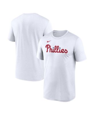 Men's White Philadelphia Phillies New Legend Wordmark Dri-FIT T-Shirt