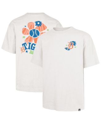 Men's Cream Detroit Tigers Flora Foundation T-Shirt