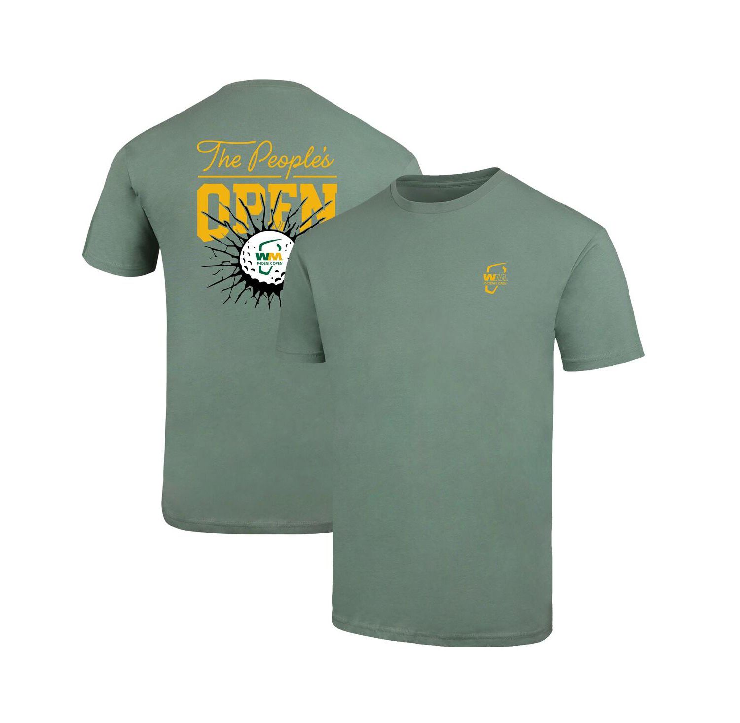 Men's and Women's Green WM Phoenix Open The Peoples Open Liam T-Shirt