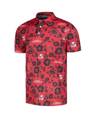 Men's Cardinal Arizona Cardinals Pua Performance Polo Shirt