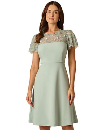 macys green cocktail dress Champagne Macy's Formal Dresses Prom Gowns TikTok Shop Sage Green Dress - Macy's