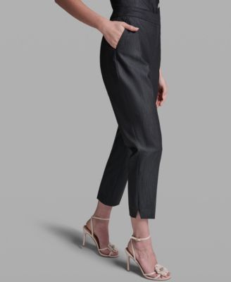 Women's High-Waist Straight Pants