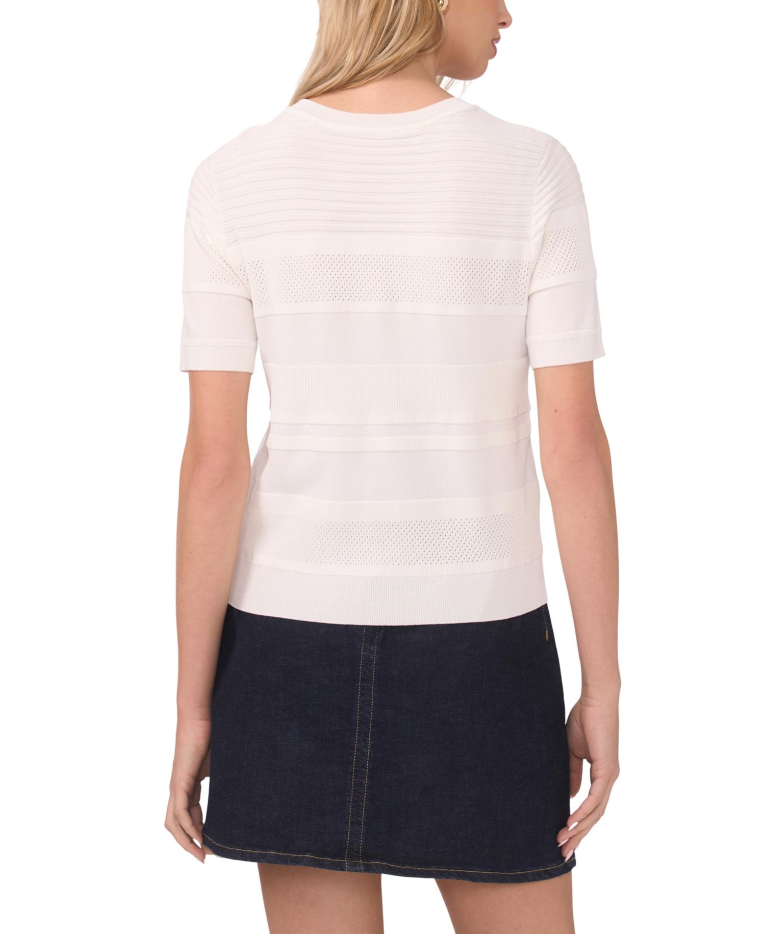 Women's Crew Neck Pull-On Sweater