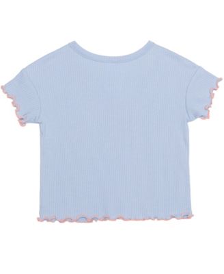 Girls' 2T-6X Hello Kitty Short-Sleeve T-Shirt and Shorts, 2-Piece Set