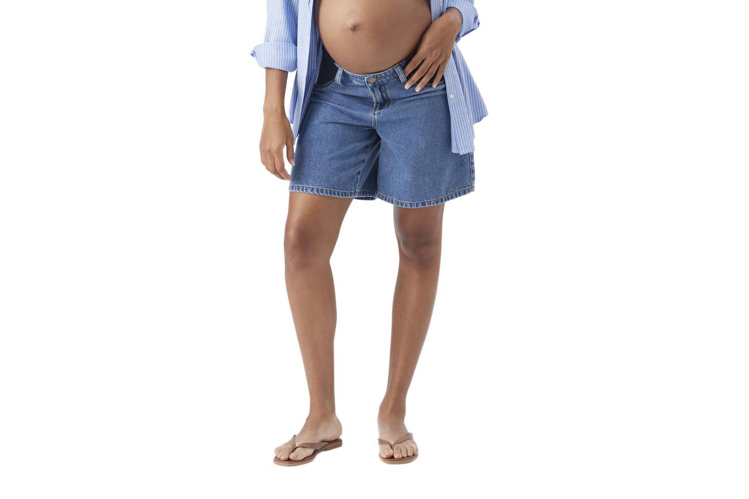 Women's Ripe Dion Denim Short Classic Wash