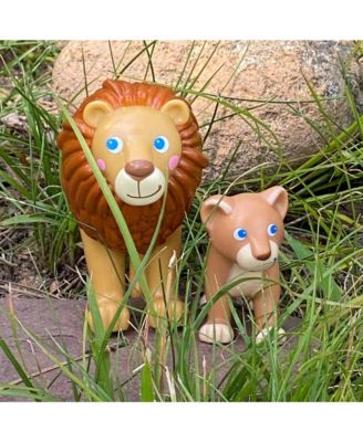 Little Friends Lion Cub - Chunky Plastic Zoo Animal Toy Figure