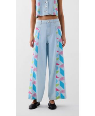 Women's Culotte Embside Denim Pant