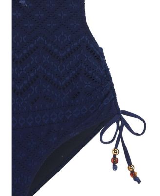 Women's Plunge Crochet One Piece Swimsuit Bra Sizing