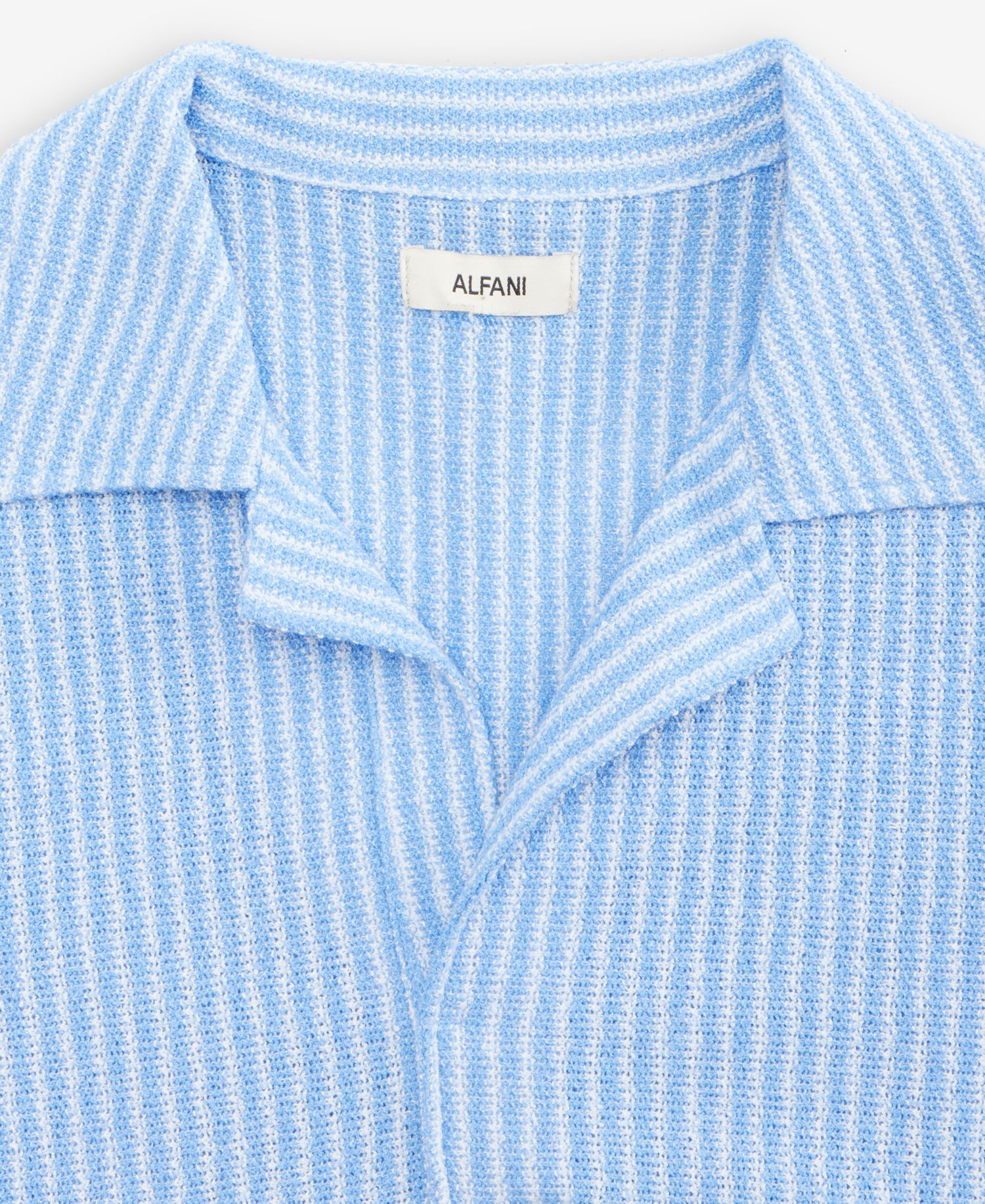 Men's Short-Sleeve Boucle Stripe Knit Shirt, Macy's Exclusive