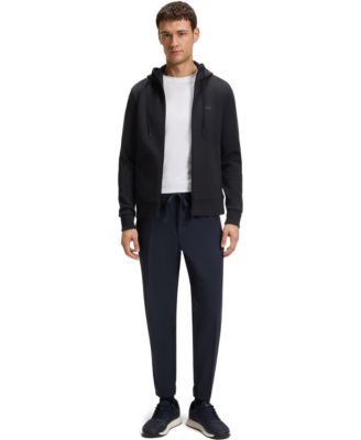 Men's Logo Print Zip-Up Hoodie