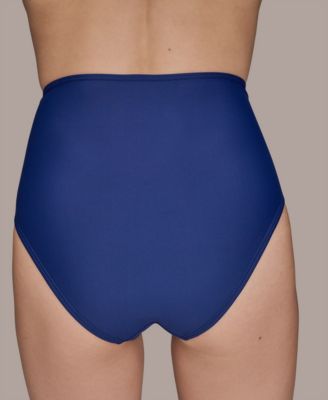 Donna Karan Women's High-Waist Bikini Bottoms