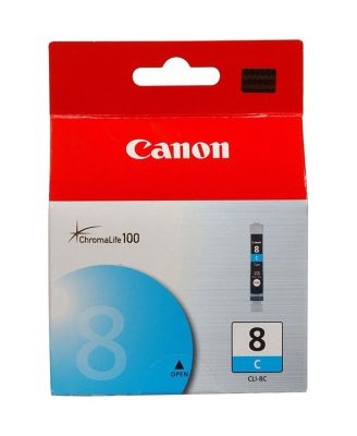CLI-8C Cyan Ink Cartridge for Select PIXMA iP, MP, MX and PRO Series Printers