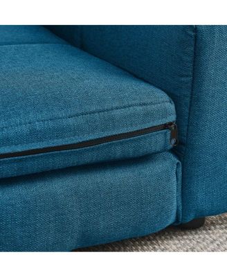 Oversized Linen Dog Sofa Bed, Pet Couch with Armrest and Backrest for Large and Oversized Dogs