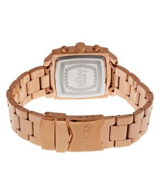 Women's 12102 Angel Quartz Rose Gold Dial Watch