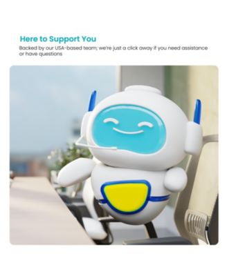 1.3 Gallon Bathroom Trash Can with Soft-Close Lid and Compact Stainless Steel Design