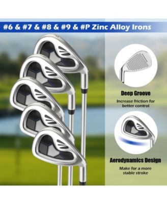 Men's 9-Piece Complete Golf Club Set