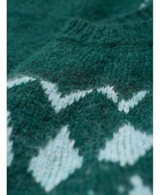 Women's Lofty Diamond Yoke Sweater