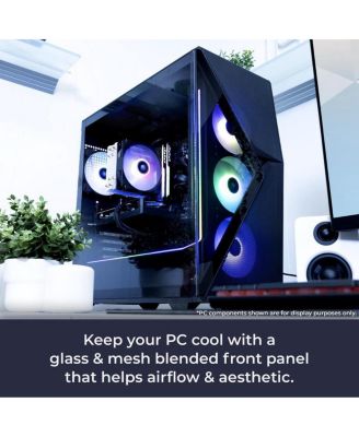 SMI9N57T01 Liquid Cooled Gaming Desktop Computer, Intel Core Ultra 9 285 2.5GHz, 32GB RAM, 2TB SSD, NVIDIA GeForce RTX 5070 Ti 16GB, Windows