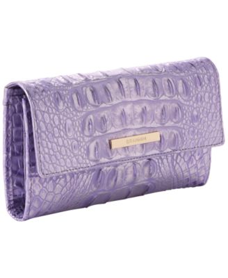 Cordelia Embossed Leather Mini Wallet