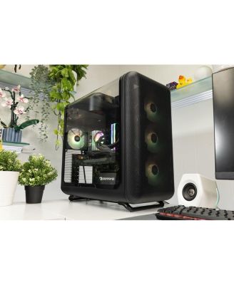 X50BA7N57T01 Liquid Cooled Gaming Desktop Computer, AMD Ryzen 7 9800X3D 4.7GHz, 32GB RAM, 2TB SSD, NVIDIA GeForce RTX 5070 Ti 16GB, Windows