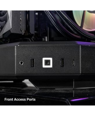 Y70TIBA7N5801 Liquid Cooled Gaming Desktop Computer, AMD Ryzen 7 9800X3D 4.7GHz, 32GB RAM, 2TB SSD, NVIDIA GeForce RTX 5080 16GB, Windows 11