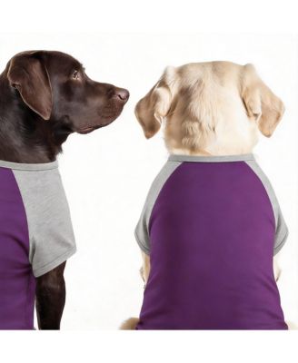 2-Pack Lightweight Athletic Dog T-Shirt with Reflective Label for Outdoor Use