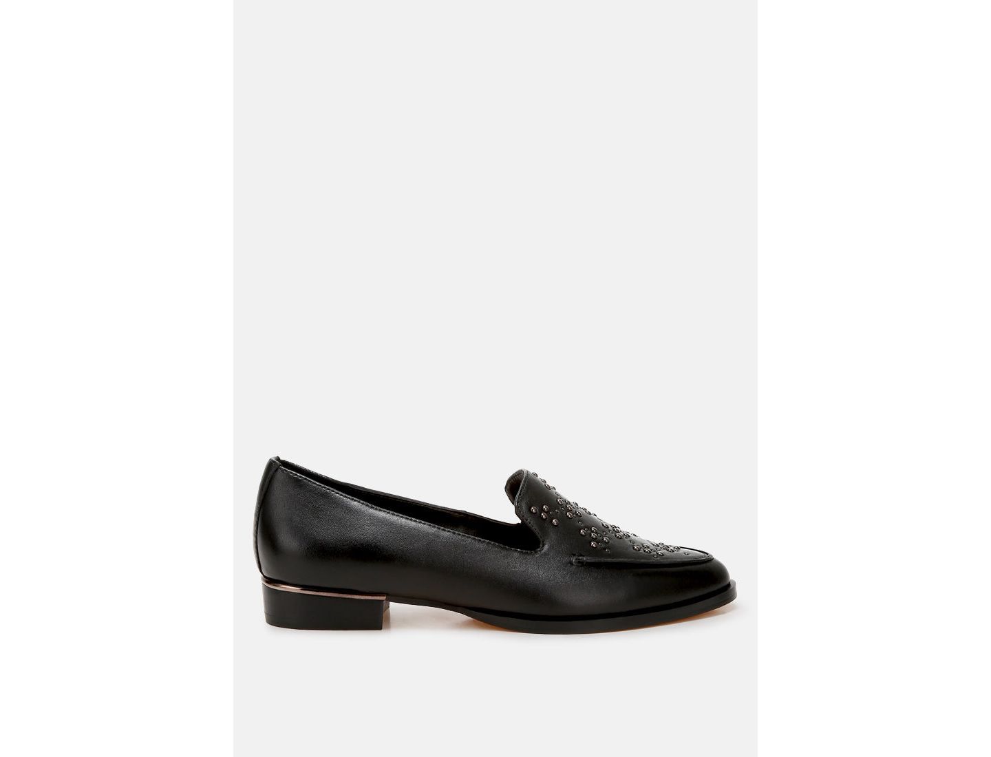 Женские туфли Rag & Co Gabassi Studded Genuine Leather, цвет: Чёрный — фото 4